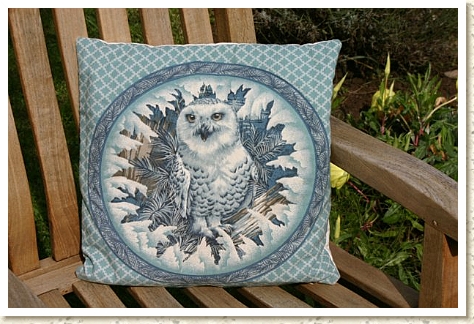 Kissen Schneeeule