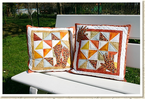 Hand und Fuss Kissen