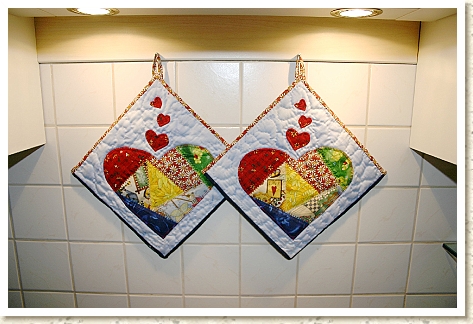 Crazy Heart Topflappen