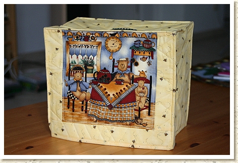 Toasterabdeckung Teatime