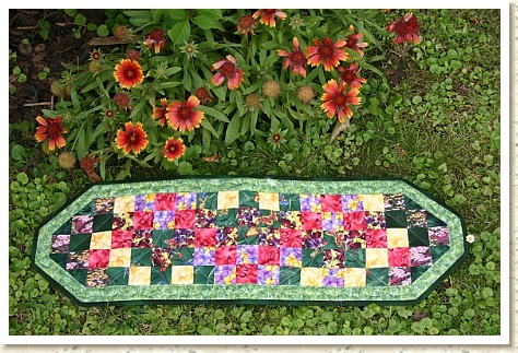 kleiner Blumenläufer