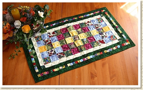 Trip around the tablerunner