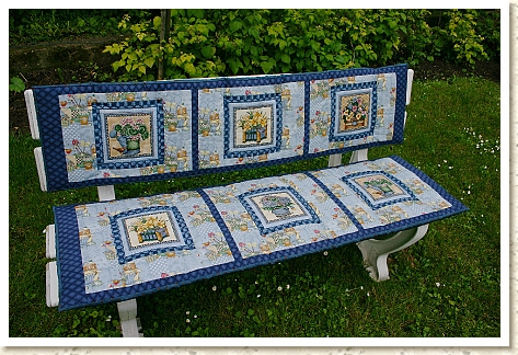 Bankauflage Debbie Mumm Garden