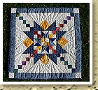 Sterne unter dem Regenbogen - mit handgefärbten Stoffen