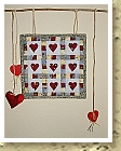 Herzensquilt - zum Valentinstag